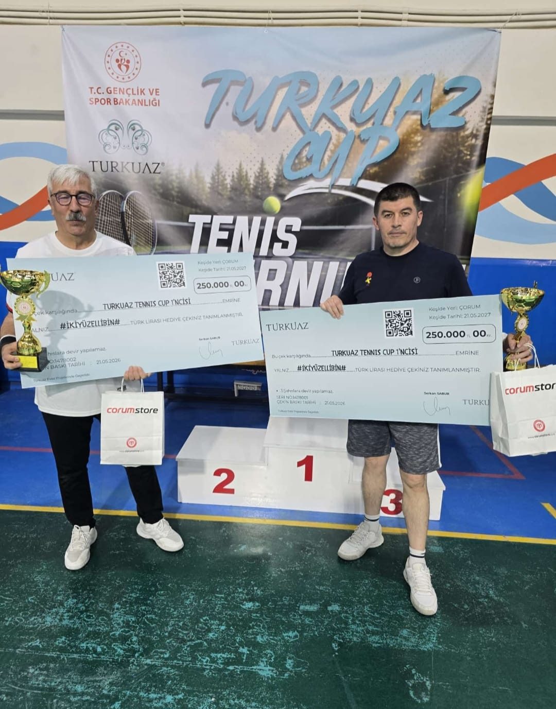 Mehmet Abimizden Gururlandıran Turnuva Birinciliği